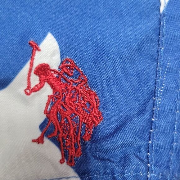 U.S Polo Assn. Shark Print Swim Trunks Size Boys Medium - Picture 4 of 14